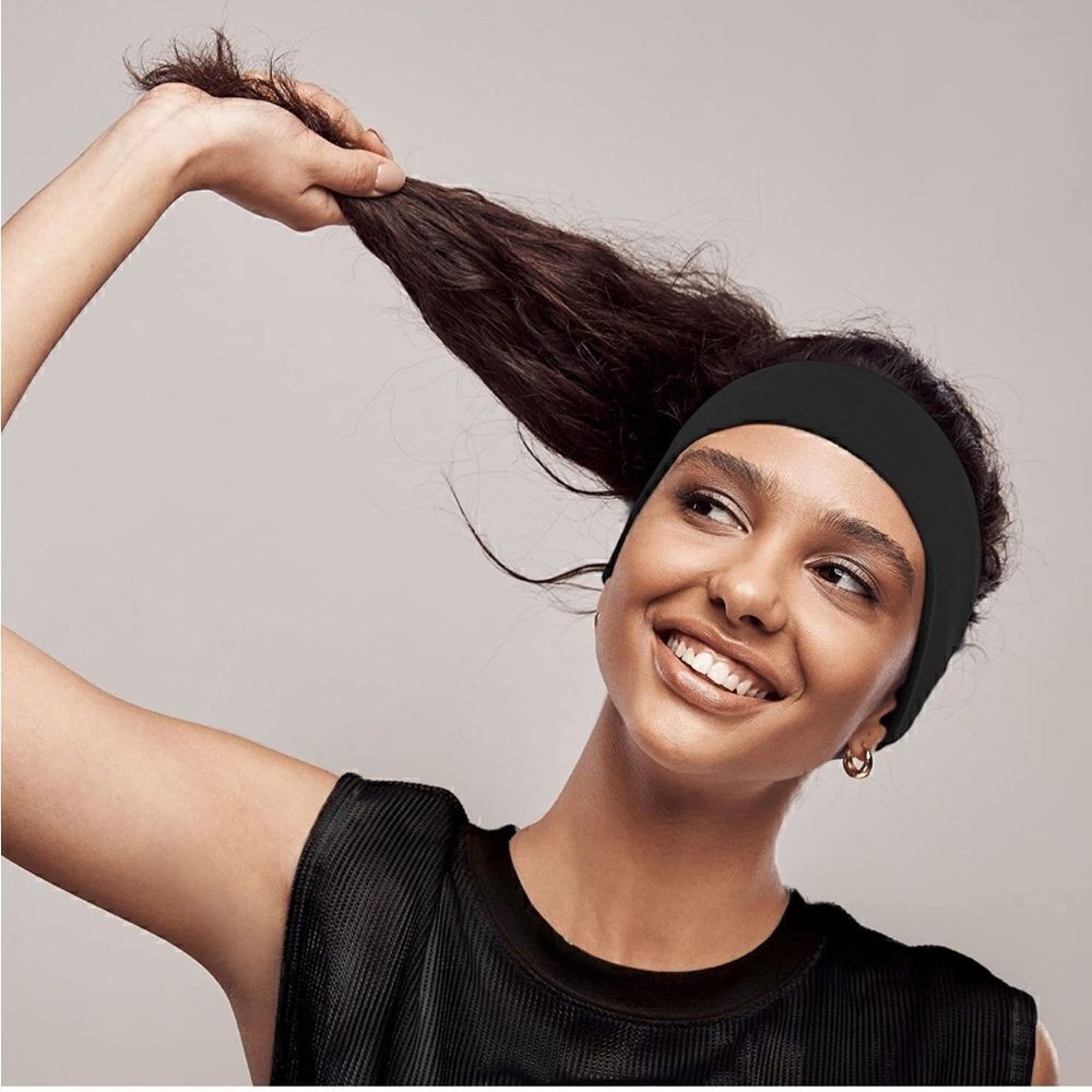 10 pc Headband Set Black